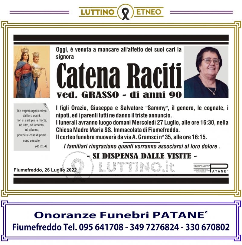 Catena  Raciti